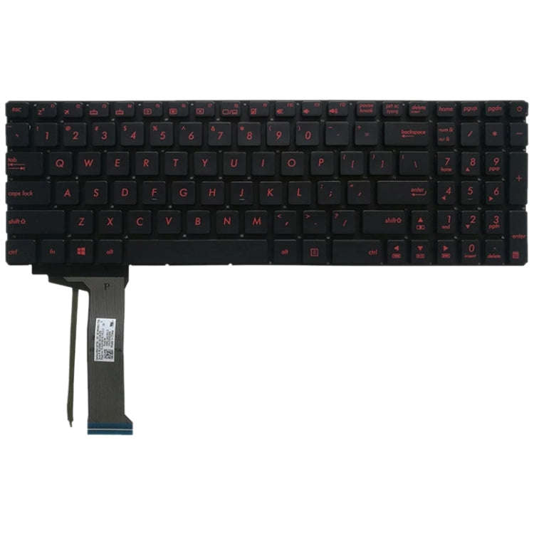 US Version Keyboard with Keyboard Backlight for Asus GL552 GL552J GL552JX GL552V GL552VL GL552VW ...