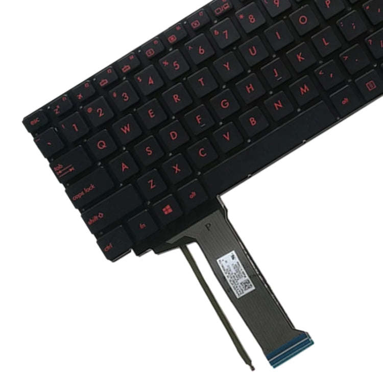 US Version Keyboard with Keyboard Backlight for Asus GL552 GL552J GL552JX GL552V GL552VL GL552VW ...