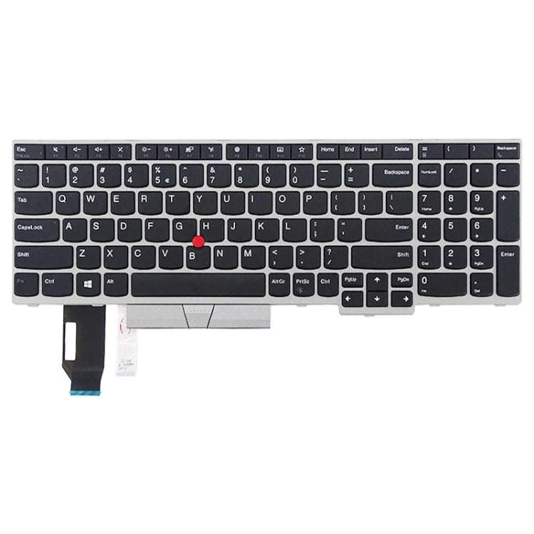 US Version Keyboard for Lenovo Thinkpad E580 E585 E590 E595 T590 P53S L580 L590 P52 P72 P53 P73 (...