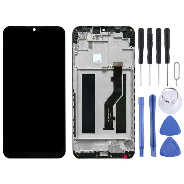 OEM LCD Screen for ZTE Blade V10 Vita  Digitizer Full Assembly with FrameBlack)