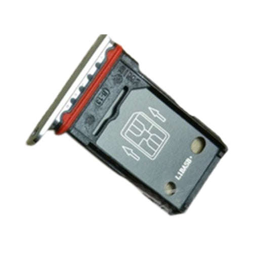 For OnePlus 8T KB2001 KB2000 KB2003 KB2005 KB2007 SIM Card Tray + SIM Card Tray (Silver)