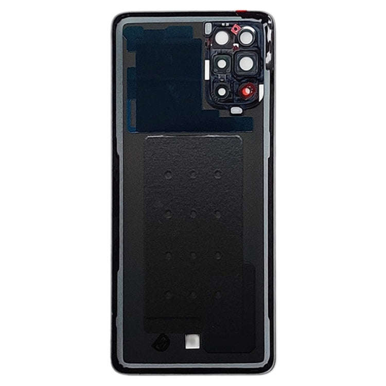 For OnePlus 8T Battery Back Cover with Camera Lens Cover (Silver)