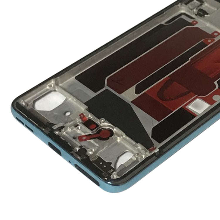 For OnePlus Nord Middle Frame Bezel Plate (Blue)