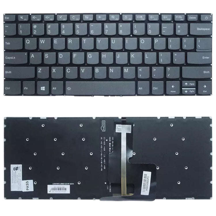 US Version Keyboard with Keyboard Backlight for Lenovo Ideapad S130-14IGM 130S-14IGM 330-14IGM 33...