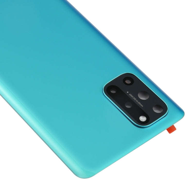 For OnePlus 8T Battery Back Cover with Camera Lens Cover (Green)