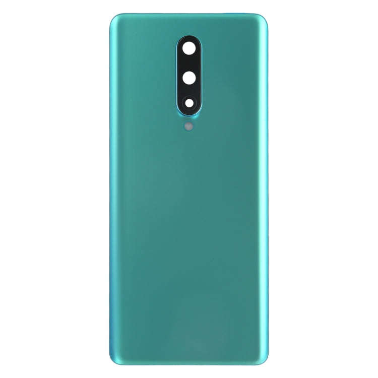 For OnePlus 8 Battery Back Cover with Camera Lens Cover (Green)
