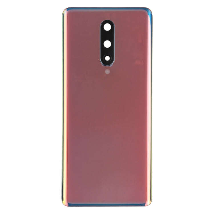 For OnePlus 8 Battery Back Cover with Camera Lens Cover (Silver)