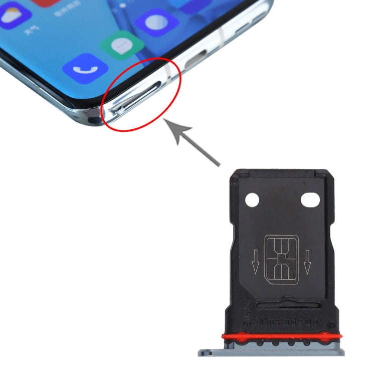 For OnePlus 9 Pro SIM Card Tray + SIM Card Tray (Green)