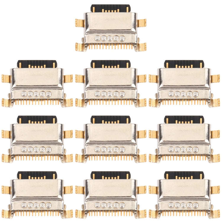 10 PCS Charging Port Connector for Xiaomi Redmi Note 9S / Redmi Note 9 Pro Max / Redmi Note 9 Pro...