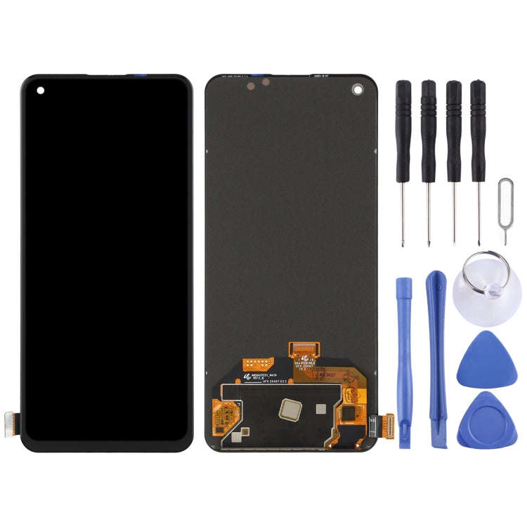 Original OLED Material LCD Screen and Digitizer Full Assembly for OPPO Reno5 5G / Reno7 5G PEGM00...