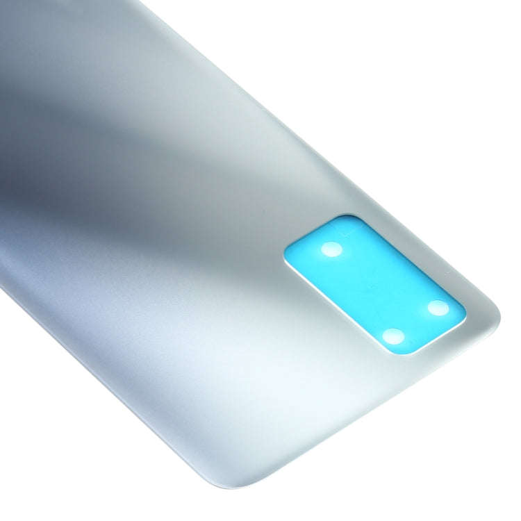 For OPPO Realme V15 / Realme X7 (India) RMX3029 Battery Back Cover (Silver)