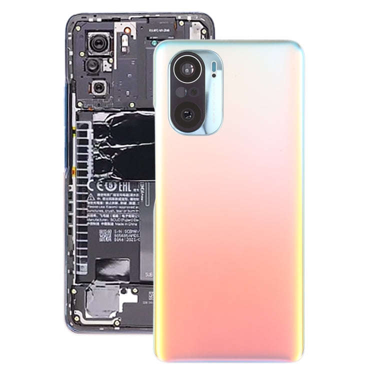 Original Battery Back Cover for Xiaomi Redmi K40 M2012K11AC M2012K11C(Gold)