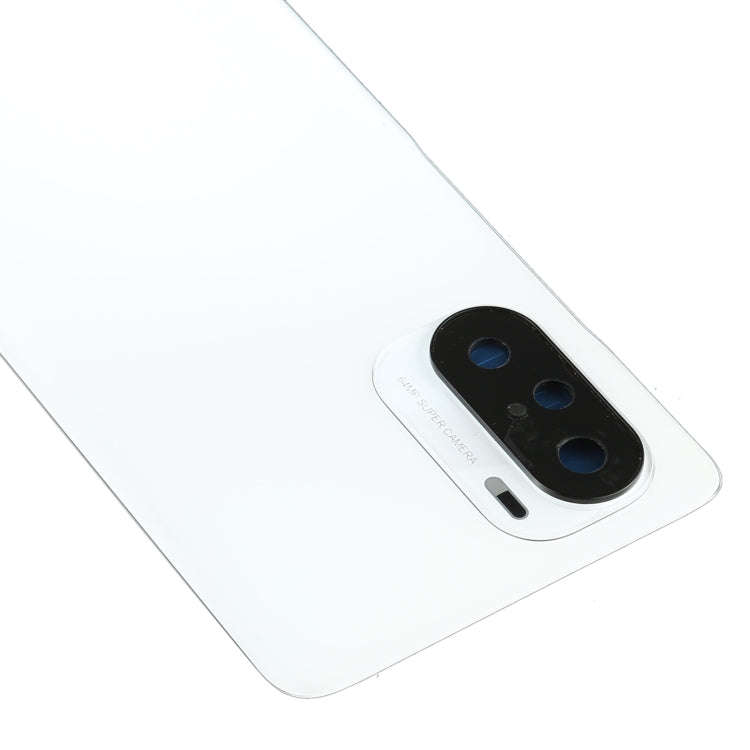 Original Battery Back Cover for Xiaomi Redmi K40 M2012K11AC M2012K11C(White)
