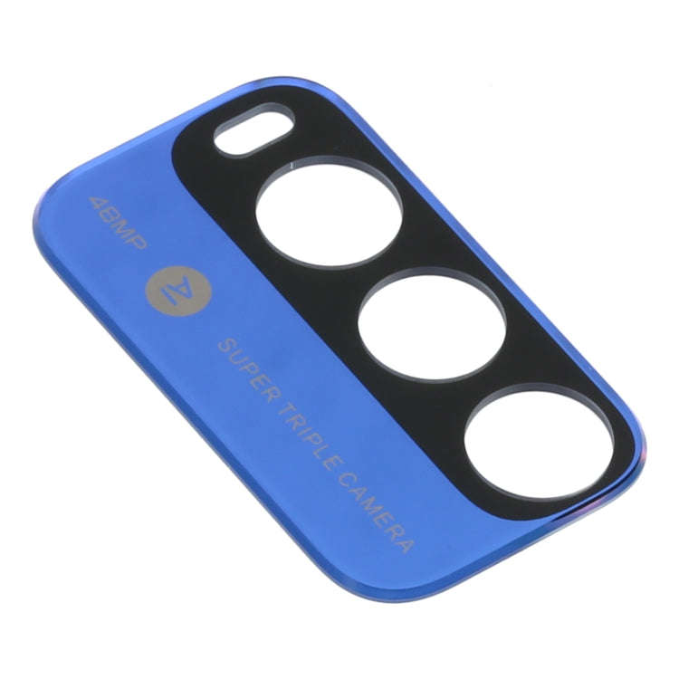 10 PCS Back Camera Lens for Xiaomi Redmi Note 9 4G M2010J19SC (Blue)