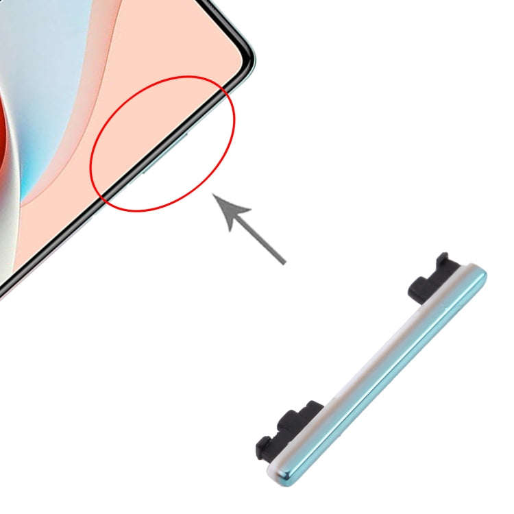 Volume Control Button for Xiaomi Redmi Note 9 Pro 5G M2007J17C (Red/Mint)