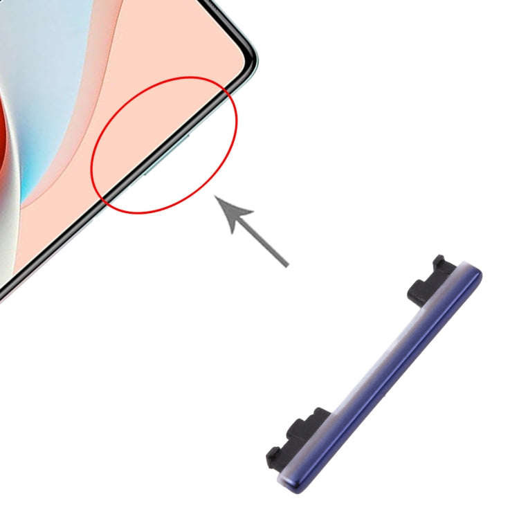 Volume Control Button for Xiaomi Redmi Note 9 Pro 5G M2007J17C(Blue)