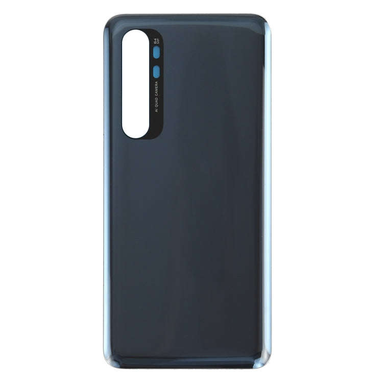 Original Battery Back Cover for Xiaomi Mi Note 10 Lite M2002F4LG M1910F4G(Black)