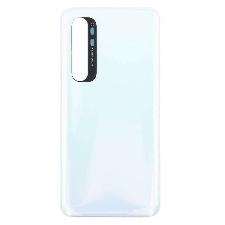 Original Battery Back Cover for Xiaomi Mi Note 10 Lite M2002F4LG M1910F4G(White)