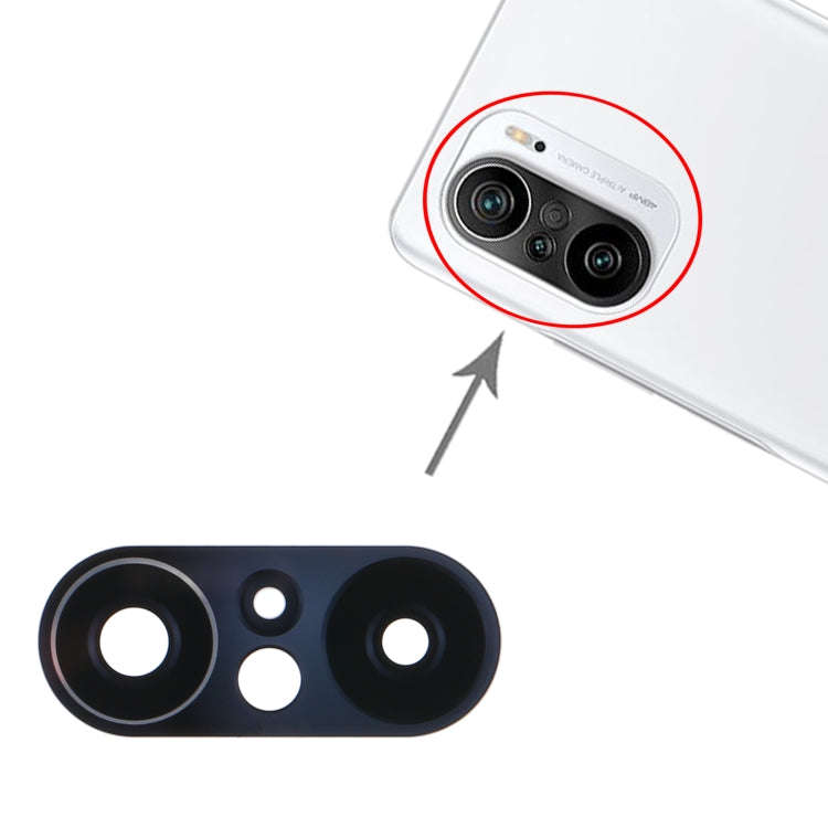 10 PCS Back Camera Lens for Xiaomi Mi 11i / Mi 11X / Mi 11X Pro / Redmi K40 Pro / Redmi K40 M2012...