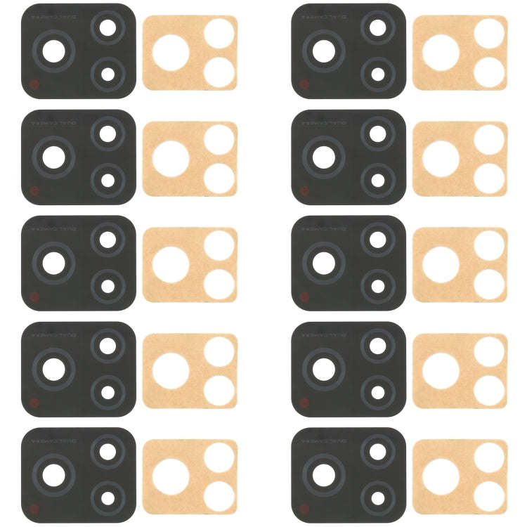 For Vivo Y31s 5G V2054A 10pcs Back Camera Lens
