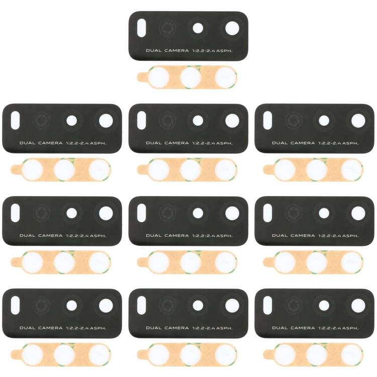 For Vivo Y11s / Y30 Standard / Y30G / Y12s / Y12a / Y12s 2021 10pcs Back Camera Lens