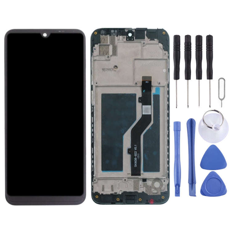 OEM LCD Screen for ZTE Blade A5 2020  Digitizer Full Assembly with FrameBlack)