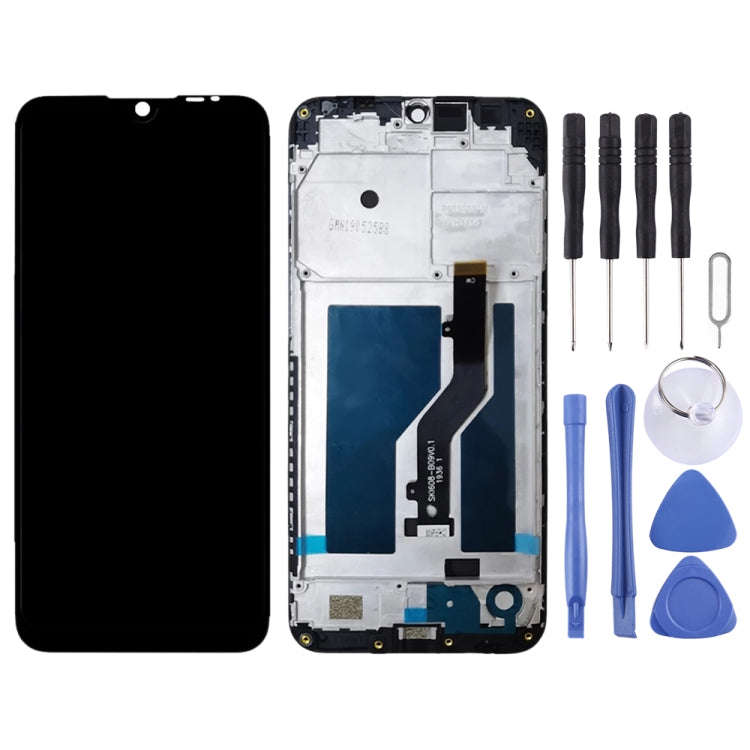 OEM LCD Screen for ZTE Blade A7 2019 2019RU  Digitizer Full Assembly with FrameBlack)
