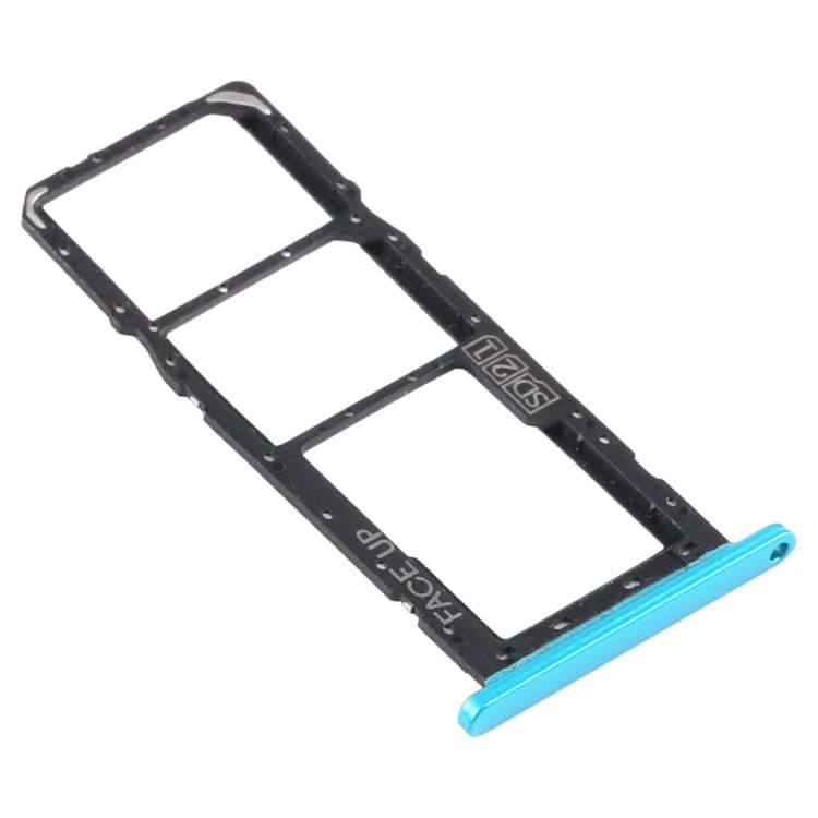 SIM Card Tray + SIM Card Tray + Micro SD Card Tray for Motorola Moto G8 Power Lite (Green)