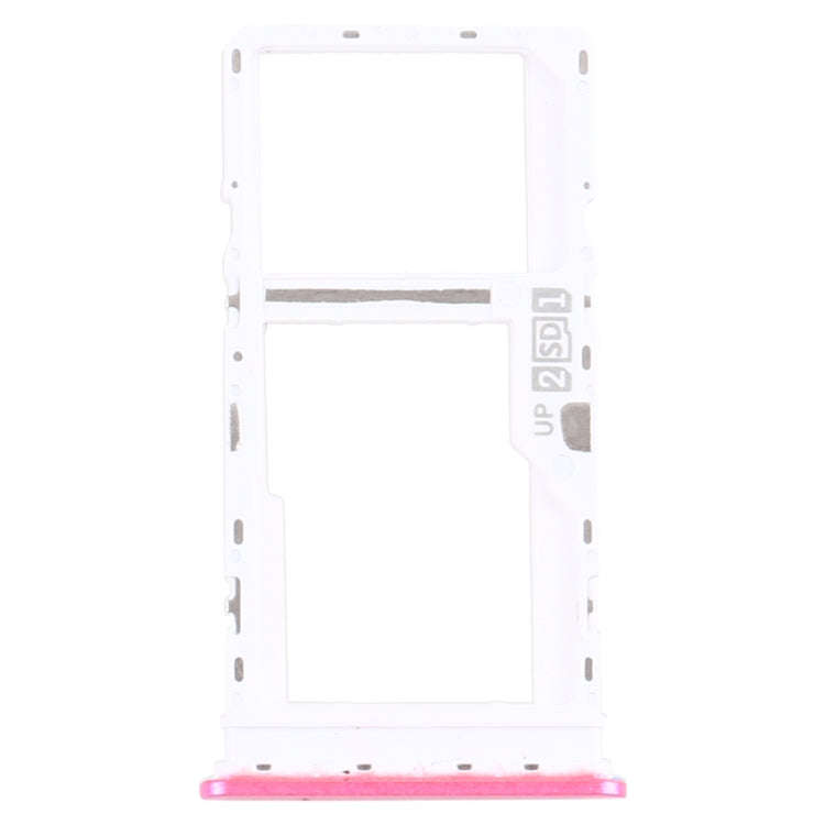 SIM Card Tray + SIM Card Tray / Micro SD Card Tray for Motorola Moto G10 XT2127-2 (Red)