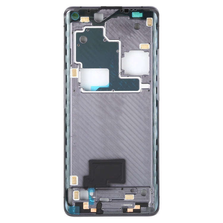 For OPPO Find X2 Pro CPH2025 PDEM30 Original Front Housing LCD Frame Bezel Plate (Black)