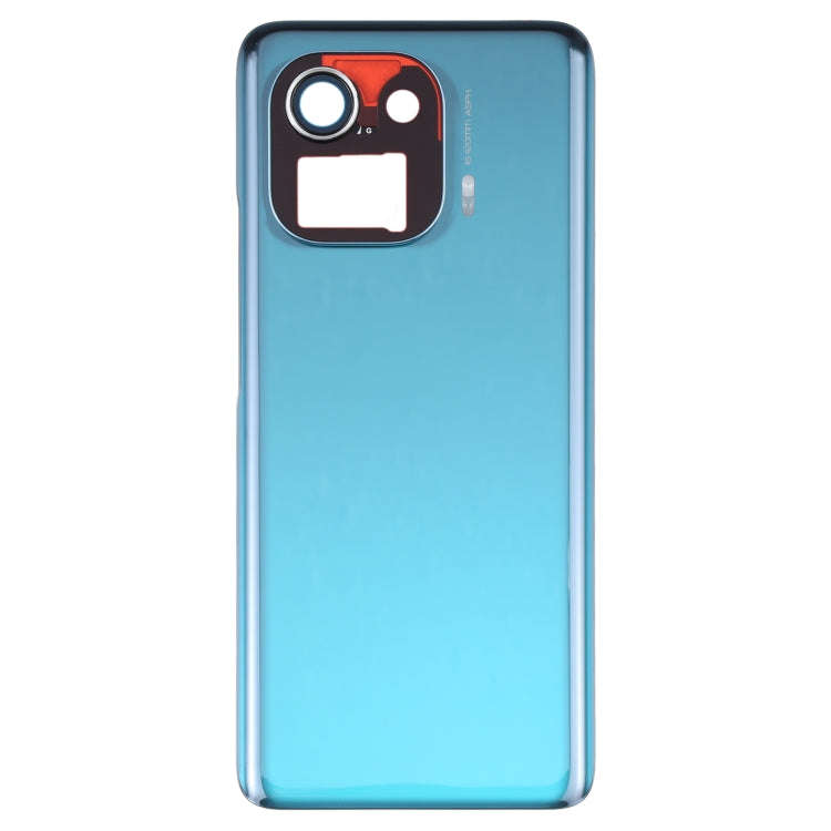 Original Battery Back Cover for Xiaomi Mi 11 Pro(Green)