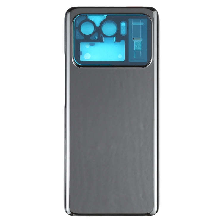 Original Ceramics Battery Back Cover for Xiaomi Mi 11 Ultra M2102K1G(Black)