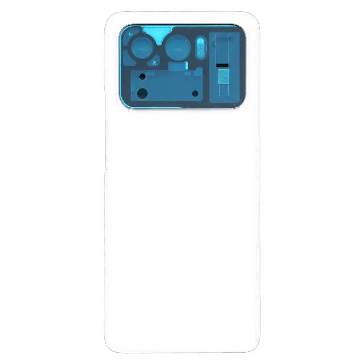 Original Ceramics Battery Back Cover for Xiaomi Mi 11 Ultra M2102K1G(White)