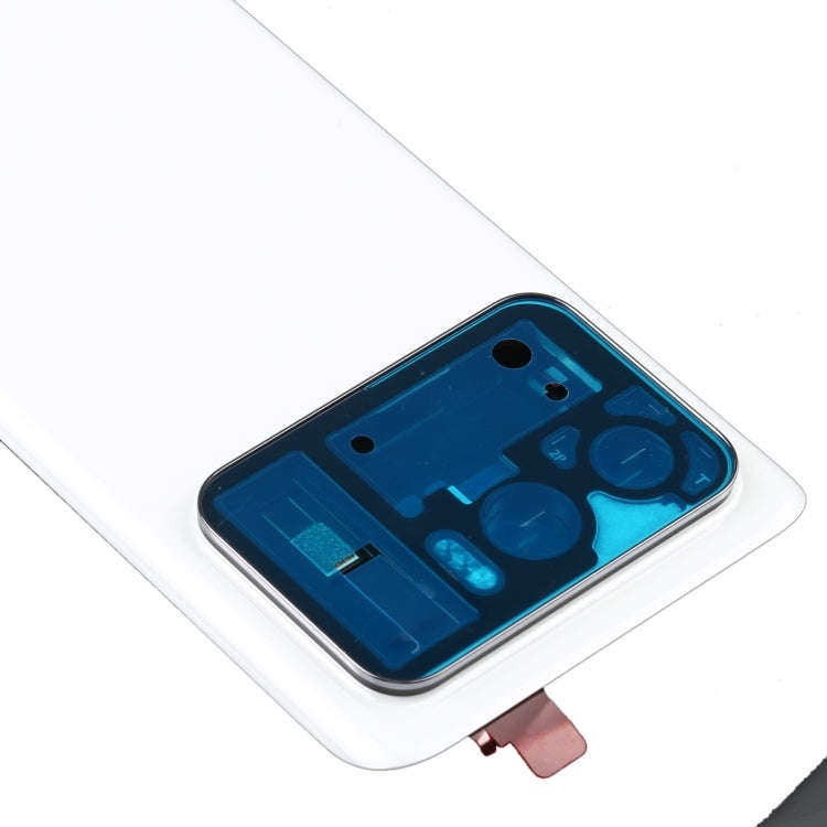 Original Ceramics Battery Back Cover for Xiaomi Mi 11 Ultra M2102K1G(White)