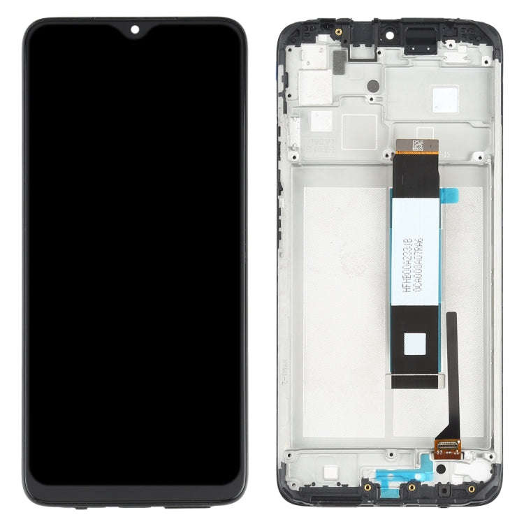 LCD Screen and Digitizer Full Assembly with Frame for Xiaomi Redmi Note 9 4G / Poco M3 / Redmi 9 ...