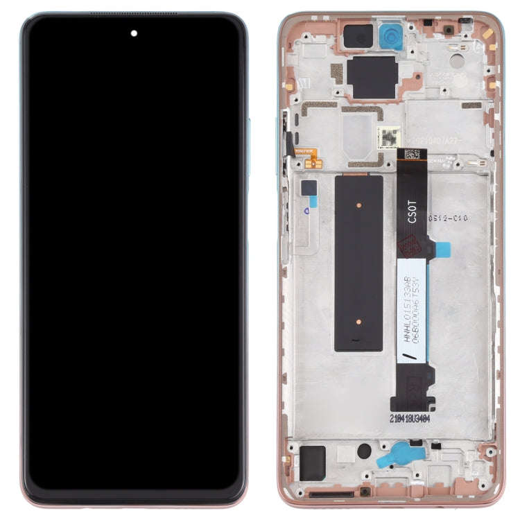 Original LCD Screen and Digitizer Full Assembly with Frame for Xiaomi Redmi Note 9 Pro 5G / Mi 10...