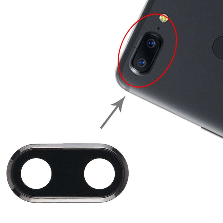 For OnePlus 5T / 5 Camera Lens Cover (Black)
