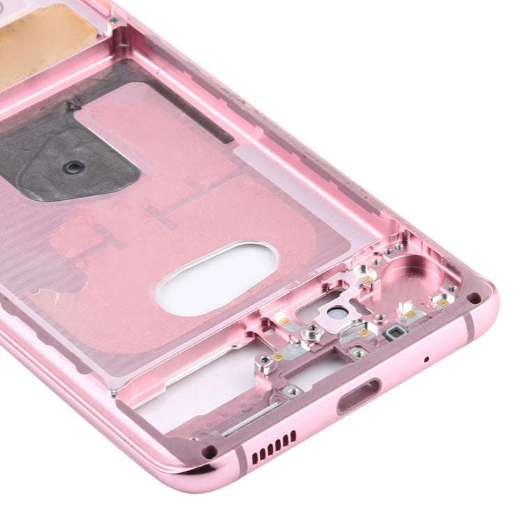 For Samsung Galaxy S20  Middle Frame Bezel Plate (Pink)