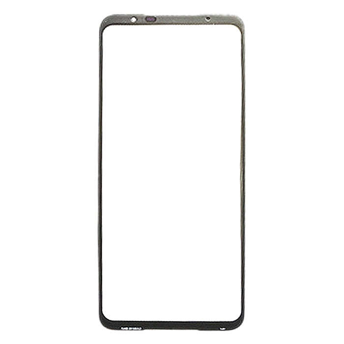 Front Screen Outer Glass Lens for Asus ROG Phone 5 ZS673KS I005DA(Black)