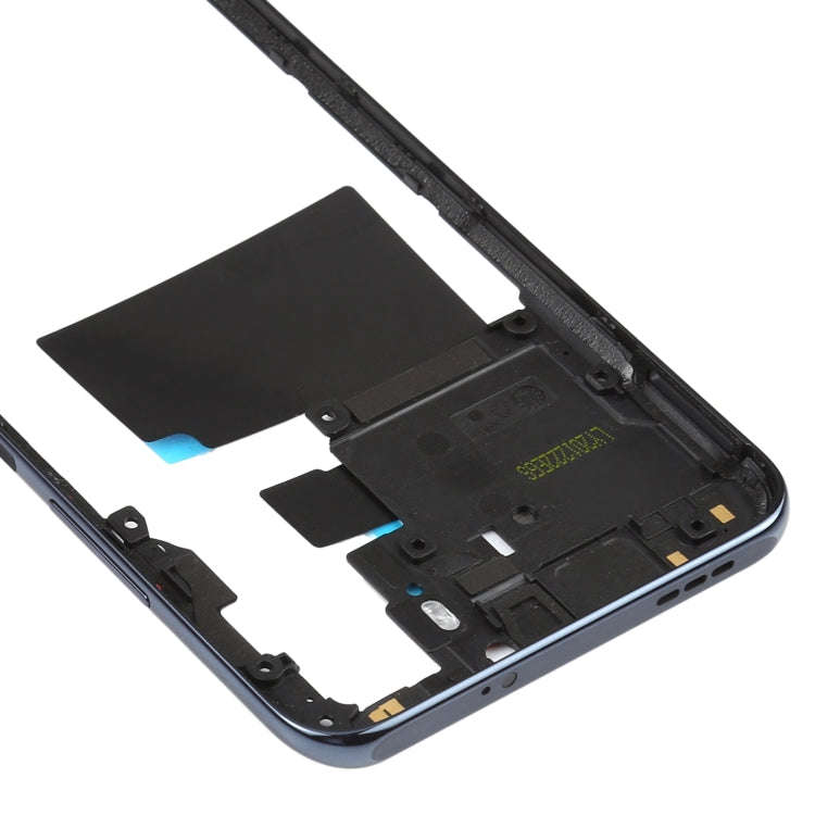 Middle Frame Bezel Plate for Xiaomi Redmi Note 10 M2101K7AI M2101K7AG(Black)