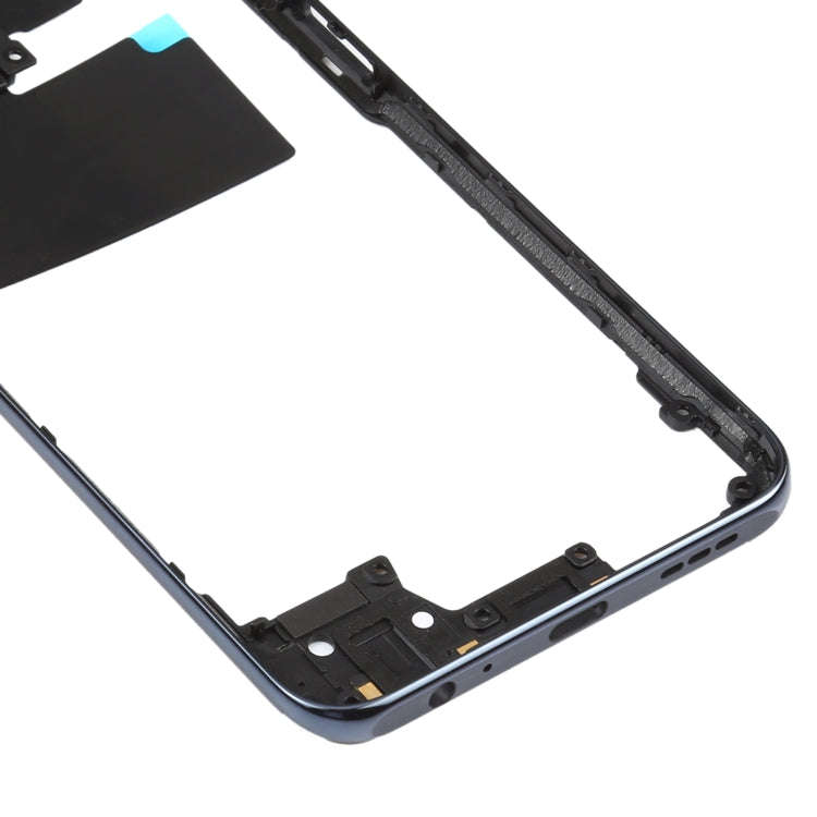 Middle Frame Bezel Plate for Xiaomi Redmi Note 10 M2101K7AI M2101K7AG(Black)