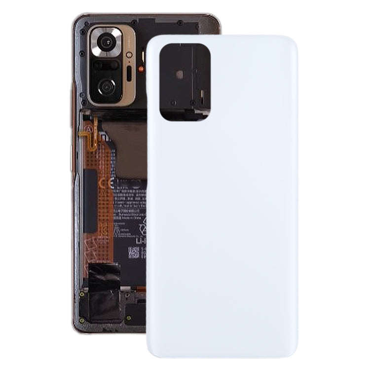 Original Battery Back Cover for Xiaomi Redmi Note 10 M2101K7AI M2101K7AG(White)