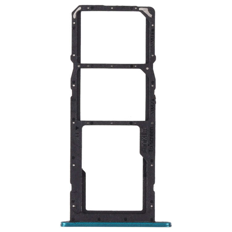 SIM Card Tray + SIM Card Tray + Micro SD Card Tray for Huawei Enjoy 20 SE 4G(Green)