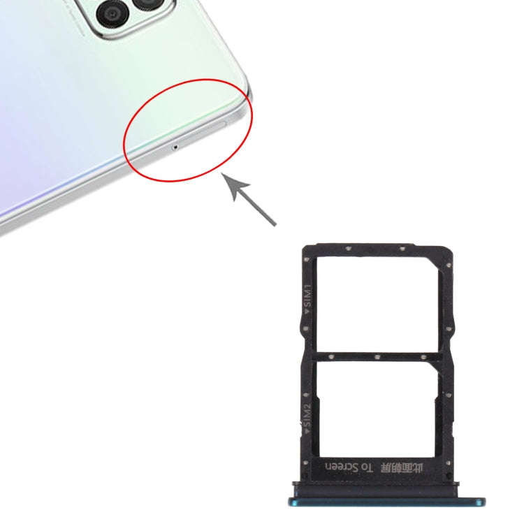 SIM Card Tray + SIM Card Tray for Huawei Nova 8 SE (Green)