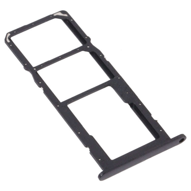 SIM Card Tray + SIM Card Tray + Micro SD Card Tray for Huawei P Smart 2021 (Black)