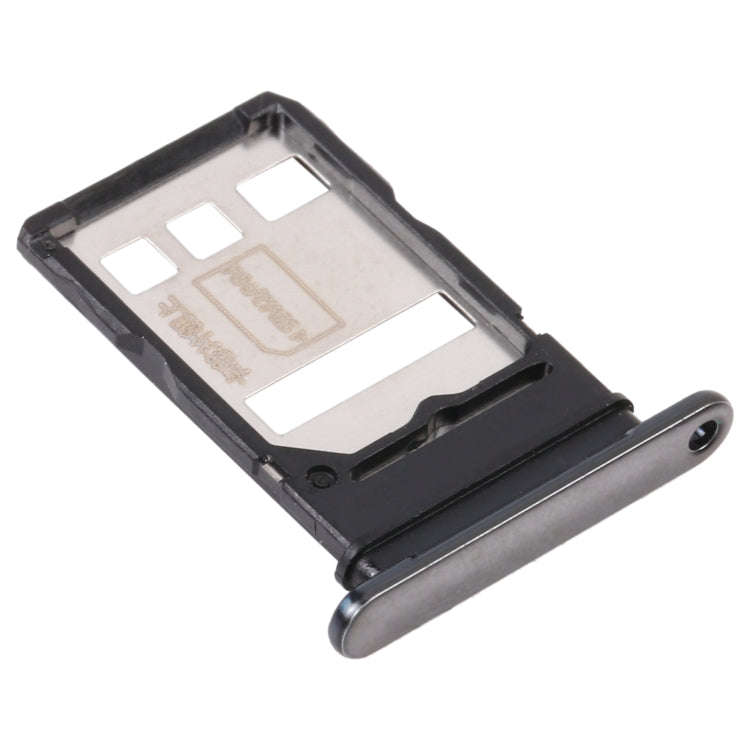 SIM Card Tray + NM Card Tray for Huawei Enjoy 20 Plus 5G (Black)