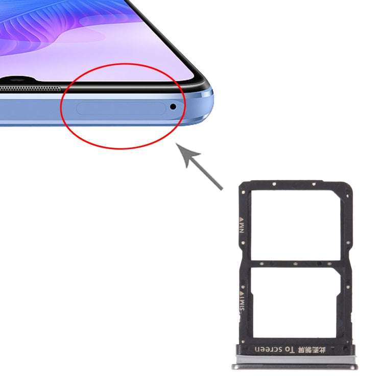 SIM Card Tray + NM Card Tray for Huawei Enjoy 20 Pro (Gold)