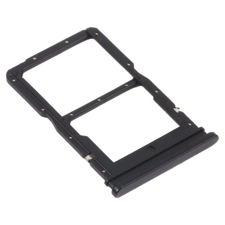 SIM Card Tray + NM Card Tray for Huawei P Smart S (Black)