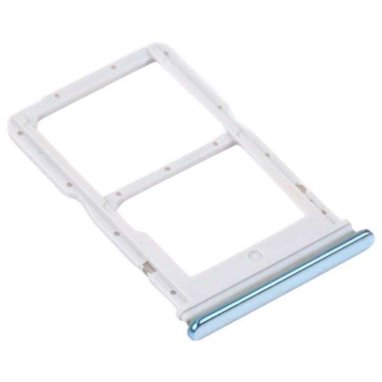SIM Card Tray + NM Card Tray for Huawei P Smart S (Silver)