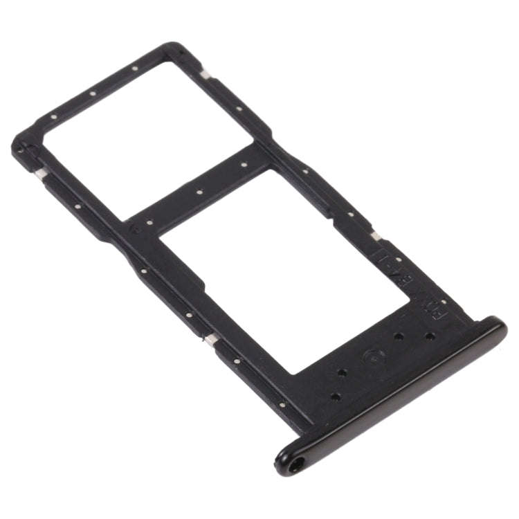 SIM Card Tray + SIM Card Tray / Micro SD Card Tray for Honor 9S (Black)